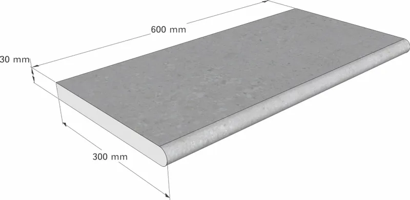 Scandi Roc Kiruna Randtegel - Soft Sand 6 Scandi Roc Kiruna Randtegel - Soft Sand - Afbeelding 6