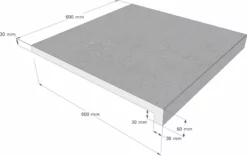 Scandi Roc Sydney Randtegel - Diamond Grey -Intex VERKAUF scandi roc sydney randtegel afmetingen 3