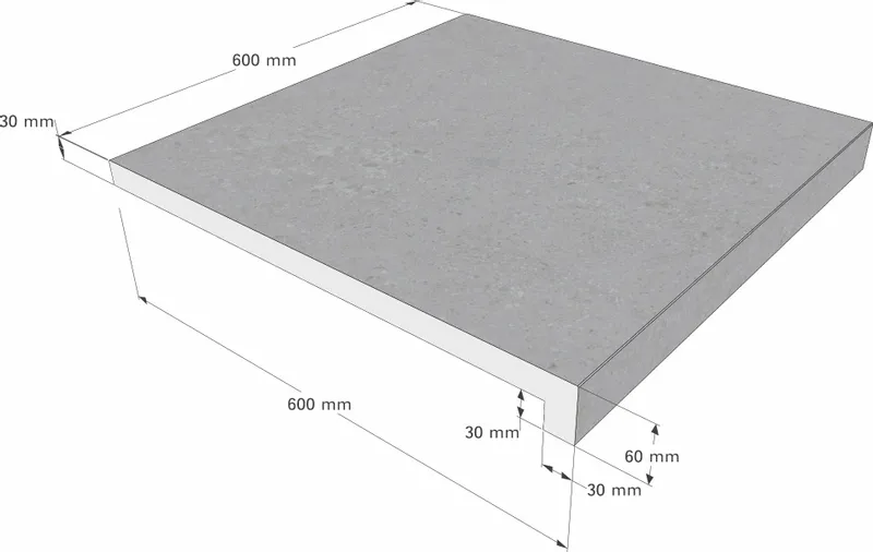 Scandi Roc Sydney Randtegel - Baltic Light Grey 3 Scandi Roc Sydney Randtegel - Baltic Light Grey - Afbeelding 3