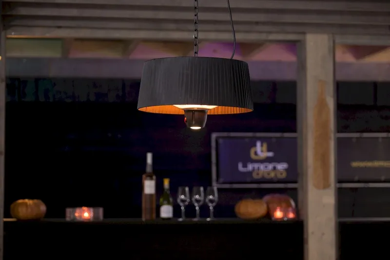 Sunred Heater Artix Hanging 1500 Terrasverwarmer - Zwart 6 Sunred Heater Artix Hanging 1500 Terrasverwarmer - Zwart - Afbeelding 6