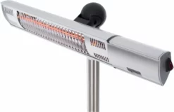 Sunred Heater Royal Diamond Standing 2000 Terrasverwarmer - Grijs -Intex VERKAUF sunred heater royal diamond silver standing 2000 terrasverwarmer 1