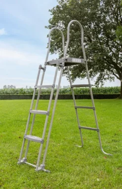 W'eau Steel Frame Zwembad - 427 X 122 Cm - Met Filterpomp En Accessoires -Intex VERKAUF w eau zwembadtrap