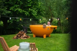 Weltevree Dutchtub Original Houtgestookte Hottub - 4 Personen - Grijs -Intex VERKAUF weltevree dutchtub medium 1