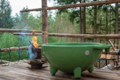 Weltevree Dutchtub Original Houtgestookte Hottub - 4 Personen - Groen -Intex VERKAUF weltevree dutchtub original olive green medium 2